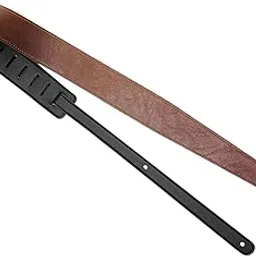 MERISHOPP Double Sided Guitar Strap Leisure for Classical Guitars Electric Guitar Bass Deep brown-picture-34