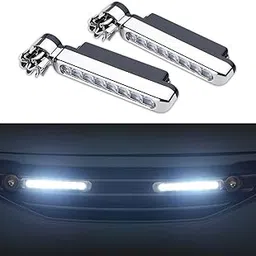 Pelikas Wind Powered Vehicle Exterior Lights, Car 8 LED Light No Need External Power Supply, Waterproof Car Wind Energy Daytime Light, Auto LED Daytime Running Lights for General Purpose Vehicle 2 pcs-picture-33