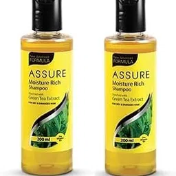 Assure Moisture Rich Shampoo With Green Tea Extract (Pack Of 2)-picture-23
