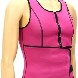 Generic Waist Trainer Sweat Belt Sauna Suit Tops Sport Body Shape Slimming Corset Vest,Size: XL-image-19