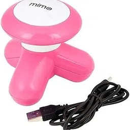 Shrlok Electric Vibration Full Body Massager || slimming body mimo massager For pain relief with USB Port (Multicolor) pack of 1 (Pink)-picture-13