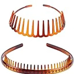 aeenioy 4PCS Hair Bands for Women, Hairbands for Womens and Girls, Headband for Women, Hair Accessories for Womens, Black Hair Band, Hairband for Kids Girls, Hair Band for Sports, Daily Use, Travel-picture-25