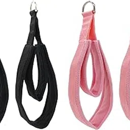 CALANDIS™ 2 Pilates Double Loop Straps for Reformer Improve Flexibility D Rings Straps Black | Pilates Accessories | Yoga & Pilates | I2-picture-13