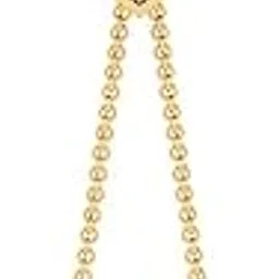 kuberbox 18KT Yellow Gold Esty Heart Pearl Pendant for Women-picture-35