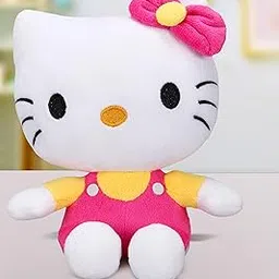 Hello Kitty in deep Pink and Bright Yellow Outfit image 1