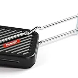 Sumeet Nonstick Grill Gas Sandwich Toaster, 14cm, Black-picture-13