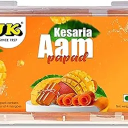 JK Aam Mango| Papad Rolls| Kesaria Rolls| Sweet Mango | Healthy Fruit Snacks Aamras Papad Slice, Aam Papad Khatta Mitha, Real Pulp Mango Papad, Ratnagiri Alphonso (Hapoos) Dried Mango Papad Dry (100g)-picture-34