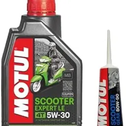 Scooter Expert le 5w30-600ml Engine Oil and Scooter Gear 80w90(120ml) Combos-picture-19