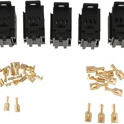 MYADDICTION Set of 5 Automotive 5Pin Relay Socket Connector & Terminals 40Amp 12V-picture-67