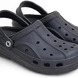 hotstyle Mens Shark Black Sandals & Floaters-picture-56