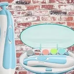 Baby Electric Nail Trimmer for Baby Nail Cutter for New Born Baby with 6 Grinding Heads Automatic Set Safe Nail Trimmer Kit for Kids Toddler Toes and Fingernails(Multicolor) Nil Exporttanza-P4609-image-36
