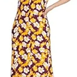 Floral Printed Short Sleeve Collared Aline Kurti for Women's-picture-12