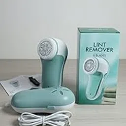 K.A. Lint Remover Electric Fabric Shaver, Portable Clothes Defuzzer, Sweater and Garment Fuzz Remover with 6 Blades and a Motor of 9000rpm-image-65