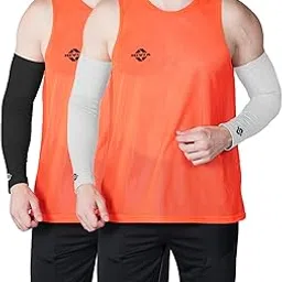Nivia Arm Sleeves for men & women, Arm Compression sleeves, Uv sun protection arm sleeves for boys & girls,Arm Sleeves for Cricket,Volleyball,Football,Bike Riding,Cycling-image-44
