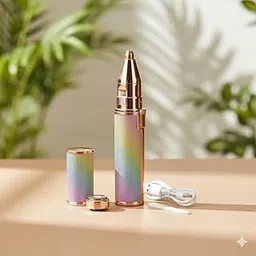 online mega mart 2-in-1 LED Beauty Shaver – Multicolor Eyebrow & Facial Hair-picture-28