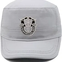 jazaa Army Cap Short Brim Breathable Military Cap Adjustable Classic Baseball Cap-picture-10