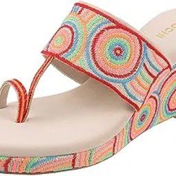 mochi Women Ethnicwear Wedge Heel Sandal-picture-47