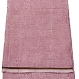 sleek silk For Men's Dull Lungi Mundu Dhoti Pink Plain Lungi, For All Season-picture-28