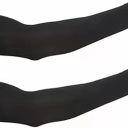 Cool Men and Women Cotton Arm Sleeves, UV Protection Hand Cover Gloves for Sports and Bike Riding Black-picture-37