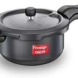 Prestige Svachh, 20278, 5 L, Sr. Pressure Pan, With Deep Lid For Spillage Control, Outer Lid, Aluminium, Black, 5 Liter-picture-20