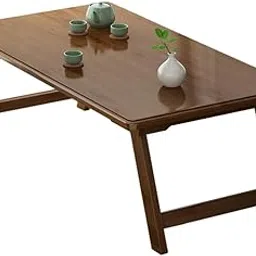 Foldable Coffee Table, Portable Low Table for Small Dining, Space-Saving Design for Home and Office Use, Easy to Store. (Size : 22" x 14" x 10")-picture-24