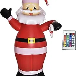 SECRET DESIRE Creations Christmas Inflatables Santa Yard Decor Waterproof 2M for Porch Holiday Party|Home Decor|Figurines-picture-23
