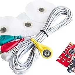 Robocraze RC-A-056 DIY EMG Muscle Signal Sensor Kit with Professional EMG Cable-picture-14