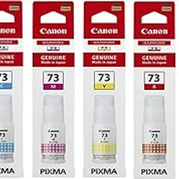 Canon 73 B/C/Y/M/R/GR Ink Bottles with ITGLOBAL 3in1 Multi-Function Mobile Phone Stand, Stylus Pen, Anti-Metal Texture Rotating Ballpoint Pen (Very Colors) GI-73 Gi 73 Gi73-picture-21