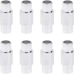 CLUB BOLLYWOOD® 8 Pieces Durable Aluminum Inline Skate Roller Skate Wheel Spacers | Sporting Goods|Outdoor Sports|Inline & Roller Skating|Skate Parts & Tools | 8 Pieces Roller Skating Wheels Spacers-picture-22