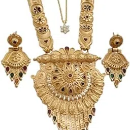 etisa Gold-plated Brass Jewellery Set-picture-50