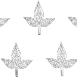 GIVA 925 Silver Pure Silver Bel Patra Pack of Five| Gifts for Women and Girls | with Certificate of Authenticity and 925 Stamp-picture-15