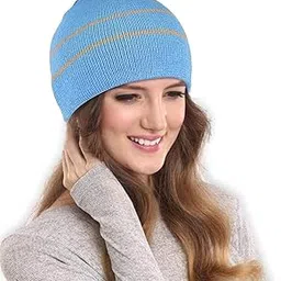 drunken Cap for Men Beanie Women Unisex Topi Head Branded Boy's Girl's Skull Caps Adjustable Strap Summer Sports Cricket Gym Dance Cotton Free Size Woolen Fashion Baseball Hip hop Helmet Winter (Blue)-picture-22