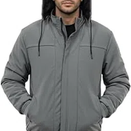 kings creed Men’s Reversible Jacket – Full‑Zip, Lightweight Wind‑Resistant, Ribbed Hem & Cuffs, Zip Pockets, Regular Fit-picture-21