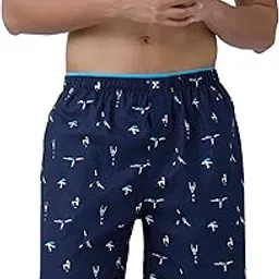 xyxx Ultra Breezy 100% Super Combed Cotton Printed Renew Boxer Shorts for Men-picture-14