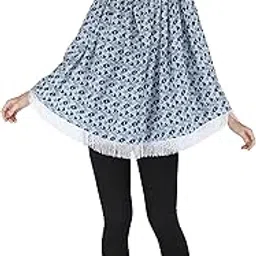 deepnyra - living style Women Sun Coat Scarf Face Cap Head Cover With Double Layer Mask Jaipuri Sanganeri Cotton Printed Stole For All Ladies and Girls-picture-29