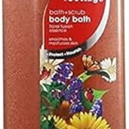 Skin Cottage Floral Fusion Essence Bath Scrub - Exfoliating Body Wash with Apricot Kernel and Jojoba Beads (1000 ml)-picture-18