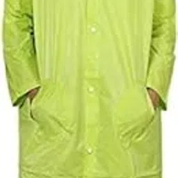 magic Women & Girls Raincoat Portable EVA Rain Coats Reusable Rain Poncho with Hood (Green)-picture-26