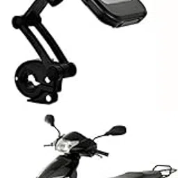 Motorcycle Bike Phone Holder, Waterproof Mobile Mount with TPU Touch Screen, 360° Rotating Universal Bicycle Holder for Smartphones Under 6.5 Inches Compatible with Electric-Zi-ppy-picture-53