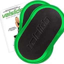 Valslide Exercise Discs - Green, Slideboard Exercise Discs, Workout, Strength Training, Stretching-picture-32