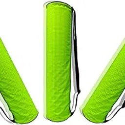 Panchtatava Yoga Mat Cover with Adjustable Shoulder Strap-Luxury Check Green Yoga Bag (3)-picture-21