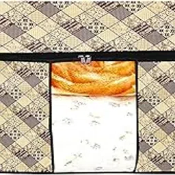 MMGRN Dustproof and waterproof Underbed Storage Bag, Storage Organizer, Blanket Cover with Side Handles (Set of 1 PC) (PRNTNO:-03200322)-image-68