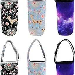 CALANDIS Lightweight Tumbler Carrier Holder Bag Pouch Bag 6pcs Deer Violet | Canteens, Bottles & Flasks | Water Bottles & Hydration | 0 & Hiking-image-66