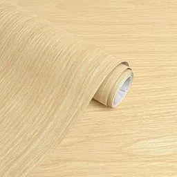 Contact Paper Peel &Stick Wood Wallpaper Wood Grain Cabinet Removable Wood Waterproof Self Adhesive Wallpaper Wood Look Wallpaper (12 in x 1.2 MTR, Maple Wood)-picture-36
