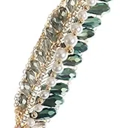 the opal jewels Vintage Gold And Diamond Feather Brooch Pin | 18k Gold Plated | Trendy, Lightweight & Comfortable | Stylish & Tarnish-Resistant | Qty : 1pc-picture-10