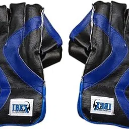 Ibex College Wicket Keeping Gloves (Men, Blue)-picture-30