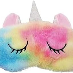 ADOERE Unicorn Sleeping Mask, Blindfold Eye Cover Travel Sleeping Mask Best for Women Girl Kids-picture-5