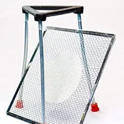 Pasco Tripod iron stand for lab metal Bunsen burner support stand with wire gauge, size 6"x4" inches-picture-26