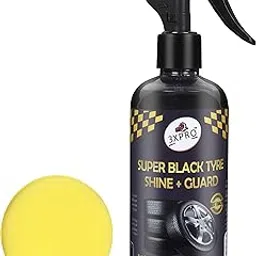 3XPRO UltraShield Car & Bike Tyre Polish with Sponge | Deep Black Shine | All-Weather Formula | 300ml | Water-Repellent | Anti-Crack | Easy to Apply | Non-Greasy Tyre Polish for Car & Bike-picture-12