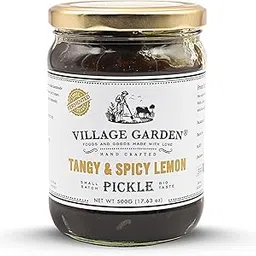Village Garden Tangy & Spicy Lemon Pickle | 3 Years Fermented | Authentic Taste of Rajasthan | Nimbu Ka Achaar | Tangy & Spicy | No Preservatives | Oil-Free | Homemade Pickle - 500 gms-picture-41