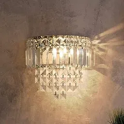 LIGHT WAVE Crystal Wall Lamp Decorative Yellow Light Glass Lamp for Hall, Living Room, Bedroom, Balcony, Resort, Poolside, Office, Night Light Wall-picture-33